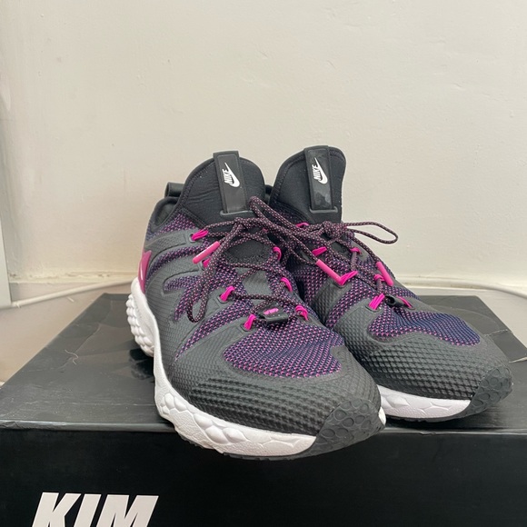 Nike NikeLab Air Zoom LWP '16 JCRD Kim Jones Black Pink 878223-610 Men's 9 - Picture 4 of 6